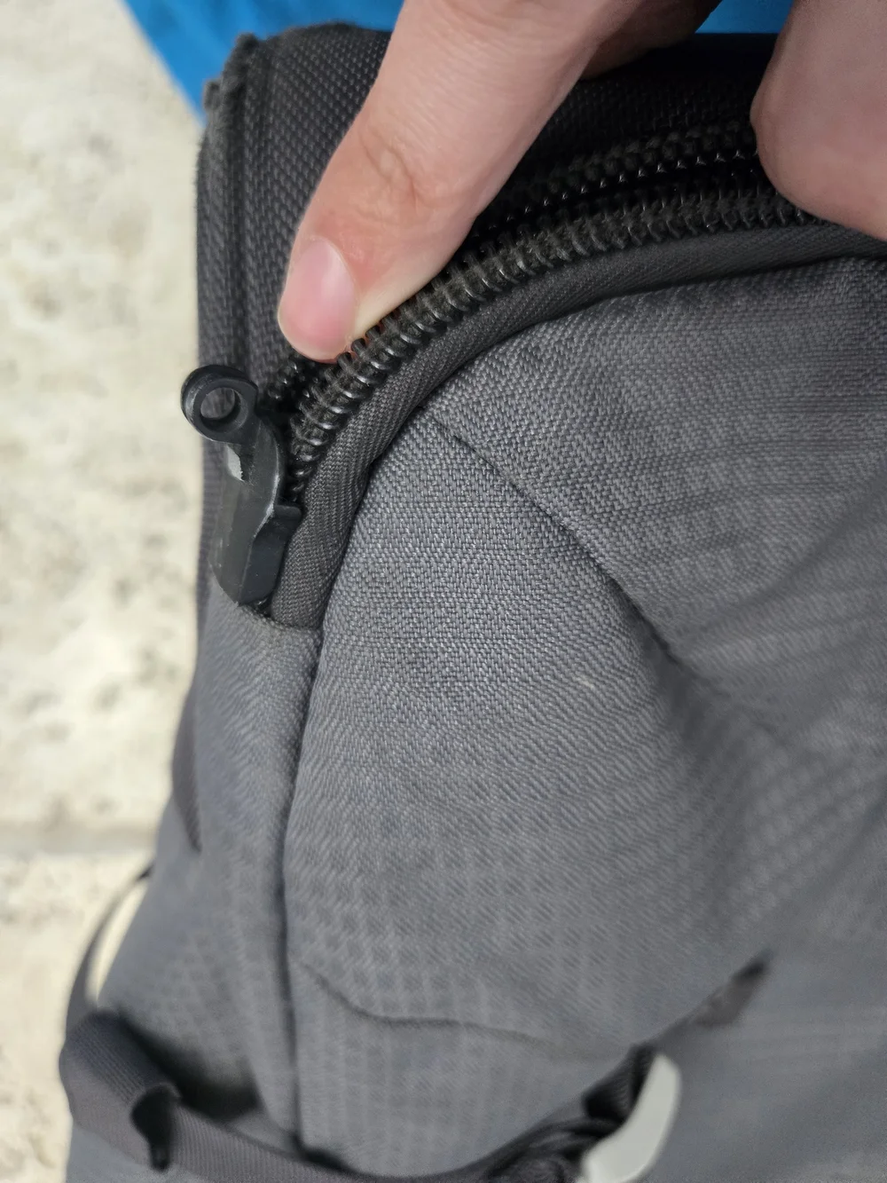 PacSafe Grey Rolling Travel Backpack - Trolley Bag